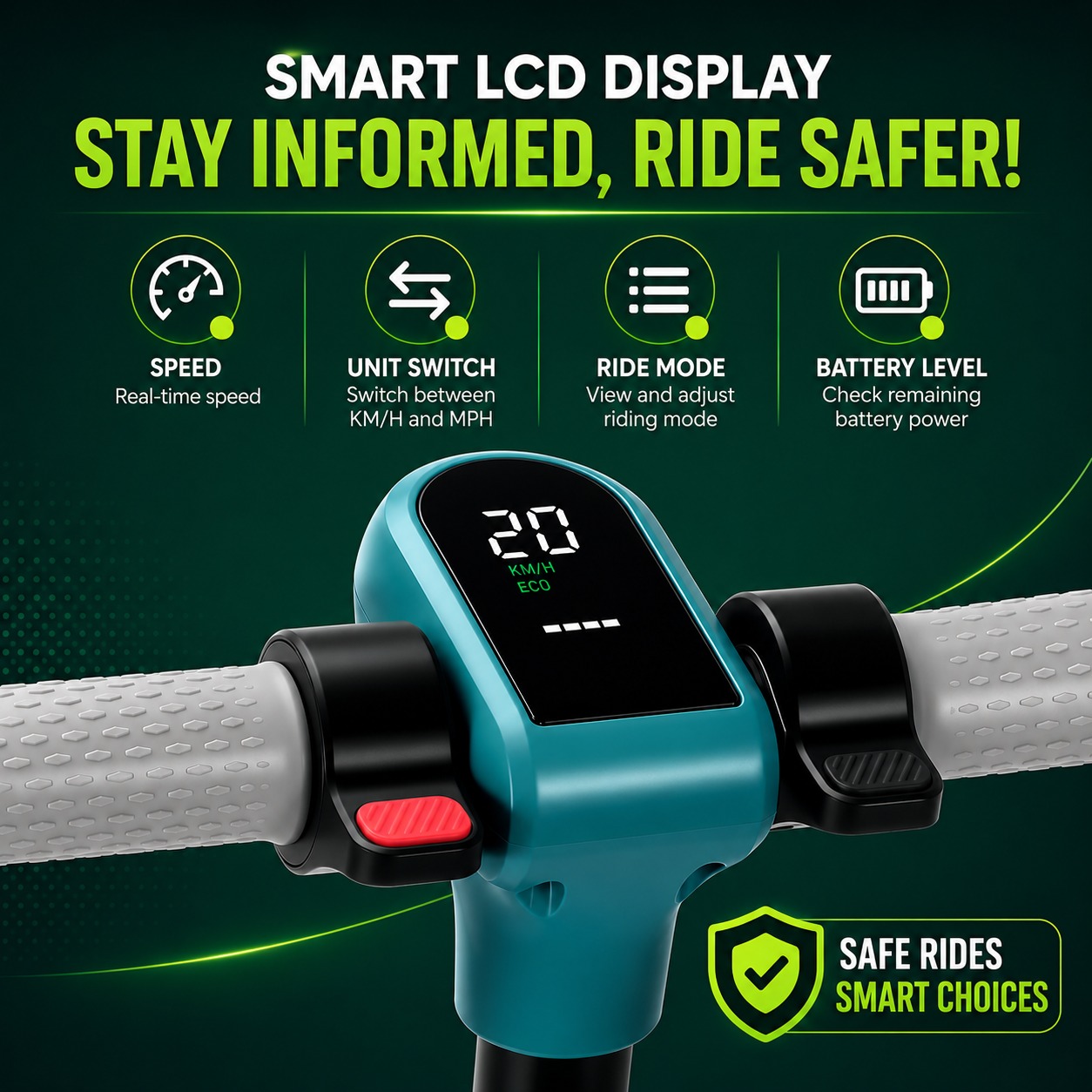 HB1 Rechargeable Electric Scooter